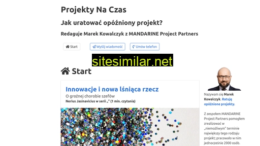 projektynaczas.pl alternative sites