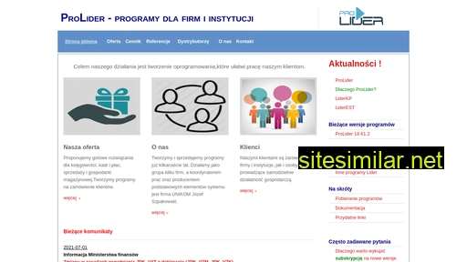 prolider.pl alternative sites