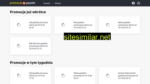 promocjegazetki.pl alternative sites