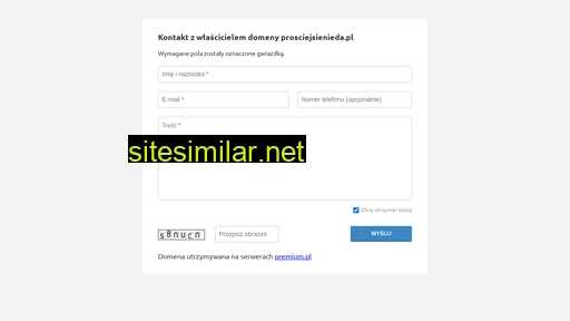 prosciejsienieda.pl alternative sites