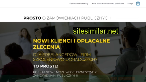 prostoozamowieniachpublicznych.pl alternative sites