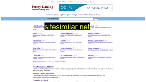 Prosty-katalog similar sites
