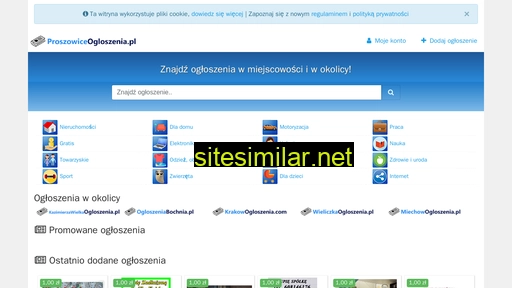 proszowiceogloszenia.pl alternative sites
