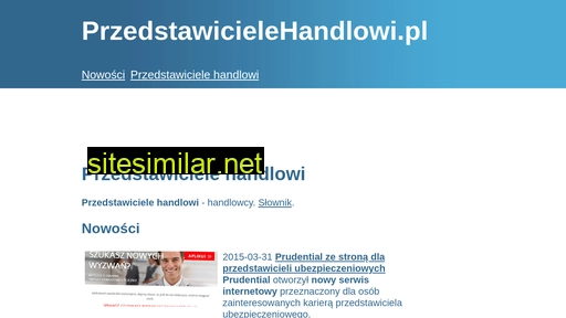 przedstawicielehandlowi.pl alternative sites