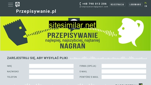 przepisywanie.pl alternative sites