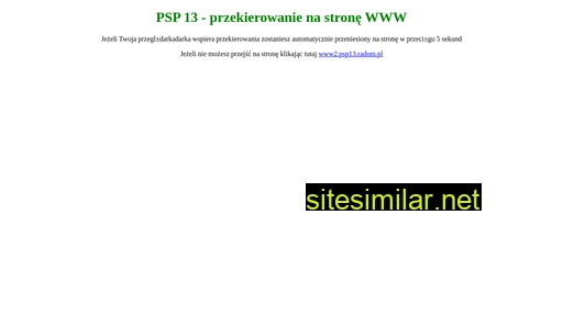 psp13.radom.pl alternative sites