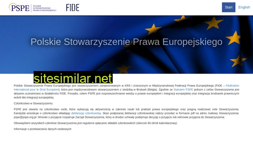 pspe.org.pl alternative sites