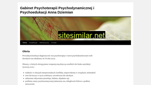 psychoterapia-dziemian.pl alternative sites