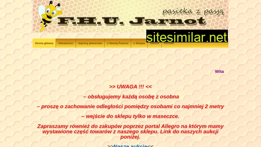 pszczelarstwo-jarnot.pl alternative sites