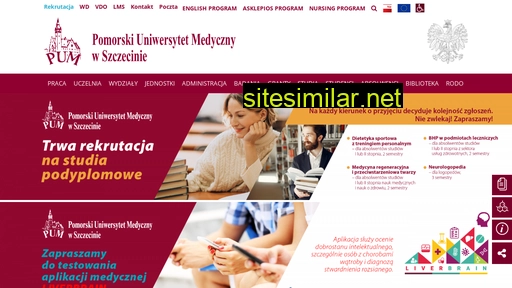 pum.edu.pl alternative sites