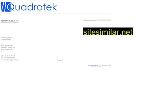 quadrotek.pl alternative sites
