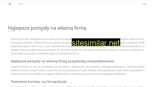 rabell.pl alternative sites