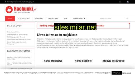 rachunki.pl alternative sites