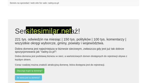 radny.co.pl alternative sites