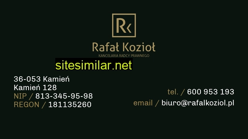 Rafalkoziol similar sites