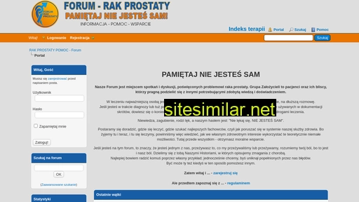 rakprostatypomoc.pl alternative sites