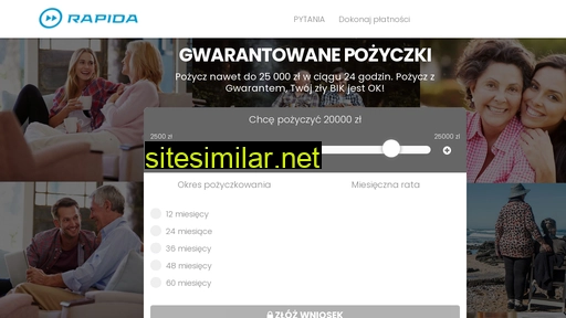rapidamoney.pl alternative sites