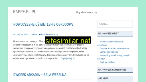 rappe.pl alternative sites