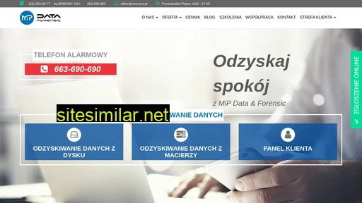 recovery.pl alternative sites