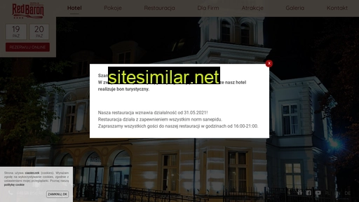 redbaronhotel.pl alternative sites