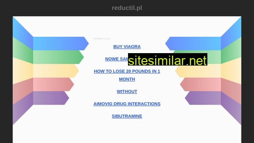 reductil.pl alternative sites