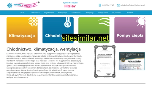 refleks-chlodnictwo.pl alternative sites