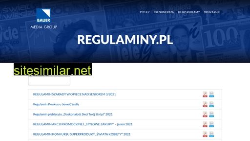 regulaminy.pl alternative sites