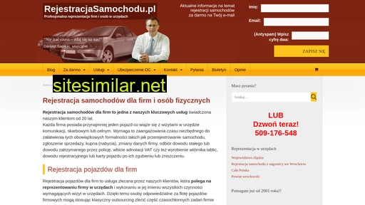 rejestracjasamochodu.pl alternative sites