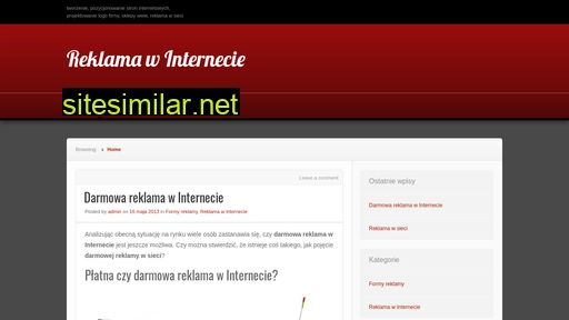 reklamawinternecie.com.pl alternative sites