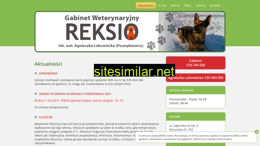 reksio-wet.pl alternative sites
