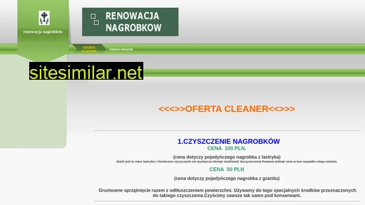 renowacjanagrobkow.com.pl alternative sites