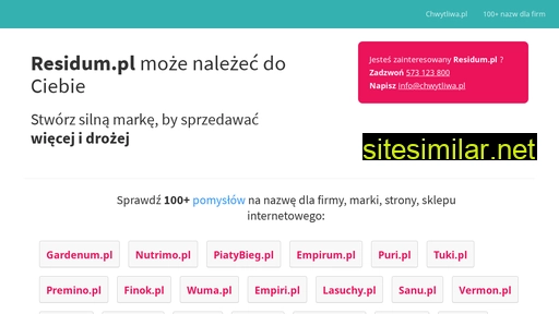 residum.pl alternative sites