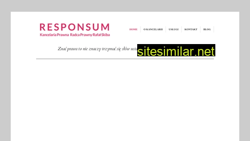 responsum.com.pl alternative sites