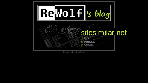 rewolf.pl alternative sites