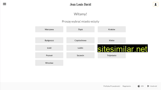 rezerwacje-jeanlouisdavid.pl alternative sites