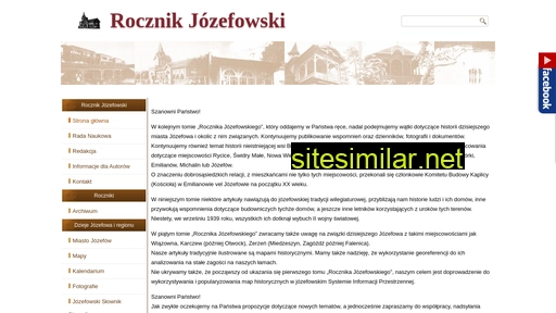rocznikjozefowski.pl alternative sites