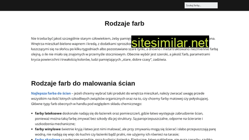 rodzajefarb.pl alternative sites