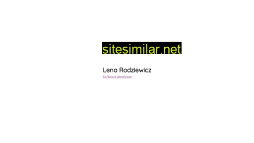 rodziewicz.com.pl alternative sites