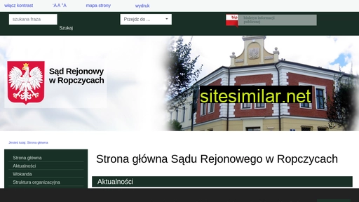 ropczyce.sr.gov.pl alternative sites
