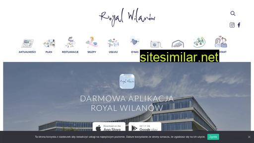 royal-wilanow.pl alternative sites