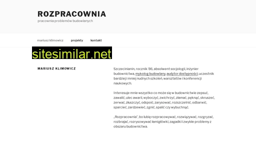 rozpracownia.pl alternative sites