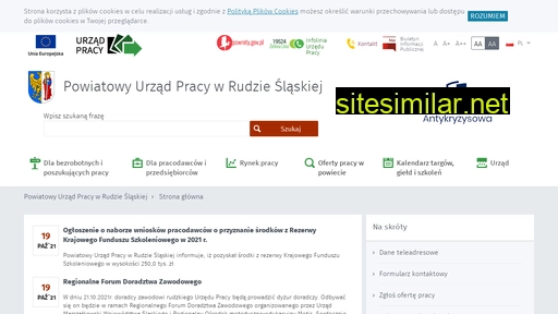 rudaslaska.praca.gov.pl alternative sites