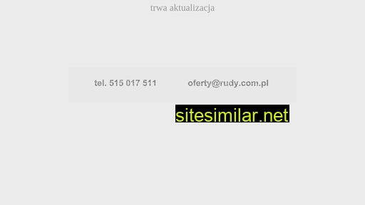 rudy.com.pl alternative sites