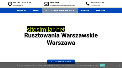 rusztowaniawarszawskie.waw.pl alternative sites