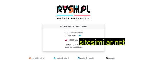 rysh.pl alternative sites