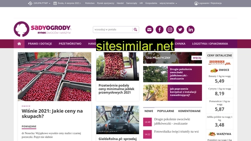 sadyogrody.pl alternative sites