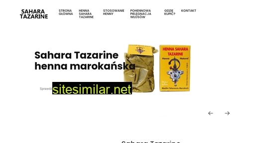 saharatazarine.pl alternative sites