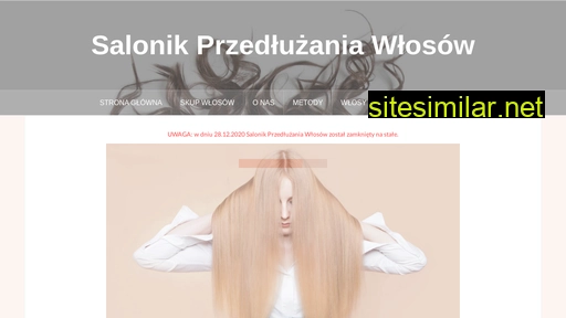 salonikprzedluzaniawlosow.pl alternative sites