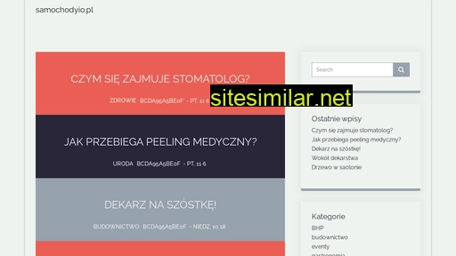 samochodyio.pl alternative sites