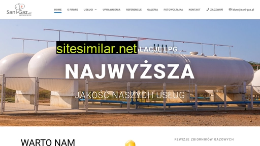 sani-gaz.pl alternative sites